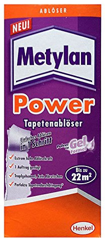 Metylan Power mpa40 rimozione carta da parati, Ablöser polvere gel, 200 gr.