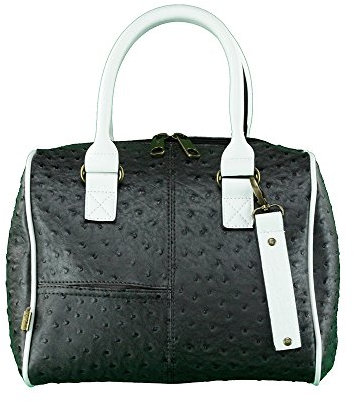 my case of beauty Original Handtasche Boxy Bag - veganes Leder/Damenhandtasche/Strausssenlederoptik