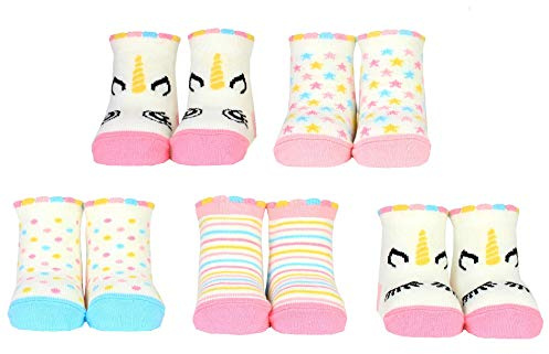 Cucamelon Baby Unicorn Sock Gift, Multi, One Size