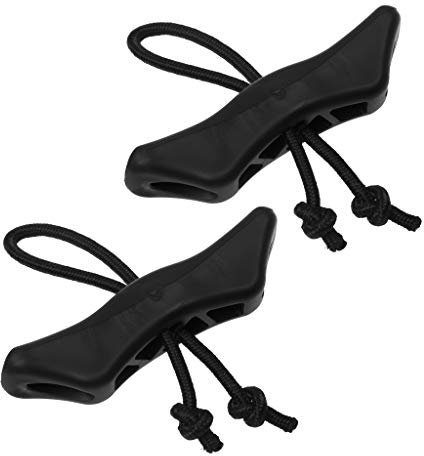 SM SunniMix 2Pcs Kanu Boot Toggle Tragegriff W/Cord Rope Kayak Zubehör