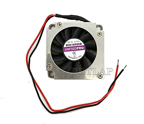 DBTLAP Cooling Ventilateur Compatible pour B3510X05B DC5V 0.15A 35x35x10MM 3.5CM Blower Cooling Ventilateur