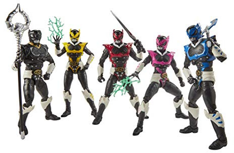 Power Rangers Lightning Collection 15 cm In Space Psycho Rangers 5pack Premium Collectible Action Figure Toys with Accessories [Amazon Exclusive] - Amazon Exclusive