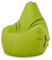 Green Bean Sitzsack mit Rückenlehne 80x70x90cm - Gaming Chair mit 230L Füllung Kuschelig Weich Waschbar - Bean Bag Bodenkissen Lounge Chair Sitzhocker Relax-Sessel Gamer Gamingstuhl Grün