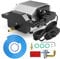 SCULPFUN S9 220V Air Assist with Air-Assisted Nozzle Set, 30L/min High Speed Air Support Fits Laser Machines Perfectly, Faster and Cleaner Cutting, Full Metal Structure