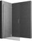 WOWINNE Walk in Duschwand 120x195cm Doppel Faltbar Walk-in Duschabtrennung Walk in Dusche 6mm ESG Nano Glas