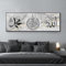 LYBOHO Islamische Bilder, Arabische Kalligraphie Leinwand Malerei,Islam, Allah Deko, Wandbilder, Kein Rahmen (Islamische 2, 40x120cm)