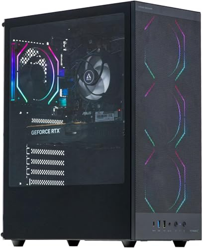 Veno Scorp | Gaming PC, Ryzen 5600 • Nvidia RTX 5060Ti Graphics Card • 16GB 3200MHz DDR4 • 1TB SSD • 240MM Liquid Cooling, 750W PSU Rated • Titan 4 RGB Gaming Case • WIFI • Windows 11