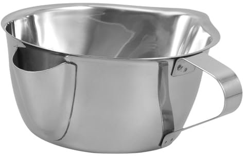 ABOOFAN Fettabschöpfer Ölspender Topf Öl Lagerung Dose Behälter Bratensoße Fett Öl Sieb Speiseölfilter Sieb Topf Fettbehälter Soßentrennschüssel Sauciere Fett Ölfilterschale Groß Container
