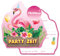 COLOFALLA 12pcs Einladungskarten Einladungen zum Kinder Geburtstag Party für Mädchen Jungen Witzige Einladungskarten Party Rosa Flamingo Motiv Partyeinladungen zur Geburtstagsfeier