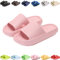 Giltpeak Pummy Slides Cozy Slides, pour femme, super douces, antidérapantes, pour enfants et adultes, Rose, 38/39 EU