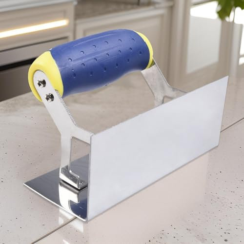Makelloses Finish garantiert Edelstahl Beton Hand Edger Fugenwerkzeug Set (c)