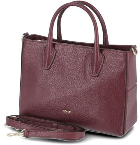 Abro Leather Ranger Smith Handbag Bag Thea Bordeaux