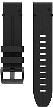 JUANZD Cinturino in pelle da 22 mm compatibile con Garmin Forerunner 955 Solar 945 LTE 745 935 Smartwatch Strap Watchband Bracelet Accessories(Svart,For Forerunner 745)