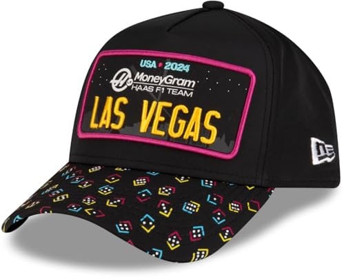 New Era A-Frame Snapback Cap - F1 HAAS Las Vegas schwarz