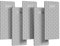 5 Stück Diamant Schleifstein Set，Diamant Messerschärfer Honigwabenoberflächenplatte mit Rutschfester Basis，200/400/600/1000/2000 Körnung Schleifsteine für Messer Küchengeräte Scherenmesser Wer