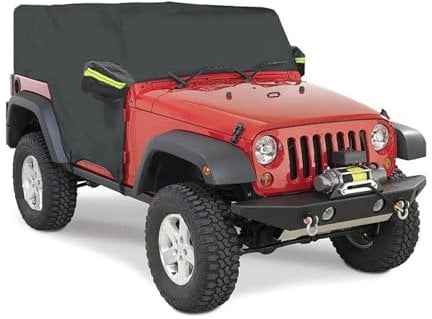 Protective cover For JEEP For Wrangler TJ 2 Door 4 Door Waterproof Sunshade Dust Protector Cover Half Car Cover Full car cover(2 door)