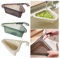 3 Pack Sink Colander Strainer Basket with Retractable Handle, Hanging Filter Draining Rack, Kitchen Sink Punch-Free Triangle Corner Strainer Basket for Vegetable Fruit Clean(Black, White, Green)
