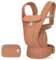 Ergobaby Omni Deluxe All-in-One Babytrage für Neugeborene ab Geburt bis 20kg, Ergonomische 4-Positionen Mesh Babytrage Rückentrage Baby-Tragetasche, Canyon Clay