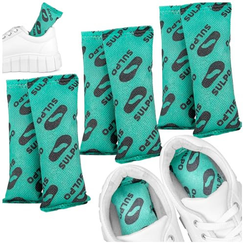 SULPO Schuh Deo - Schuh Geruchsentferner Gegen Schweißfüße mit frischem Duft, 3 Paare