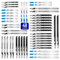 Jigsaw Bs Set 48pcs,Contractor Assorted T Shank Jig Saw Bs,Multi-Purpose HCS/HSS Saw Bs for Cutting Wood,Plastic,Metal