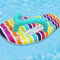 YCVAWEOD Schwimmringluftbettsemperaturen Wasserschuhe schwimmende Reihen schwimmende Bett Persönlichkeit Mode Schwimmring Wasser aufblasbar Schwimmring LWX