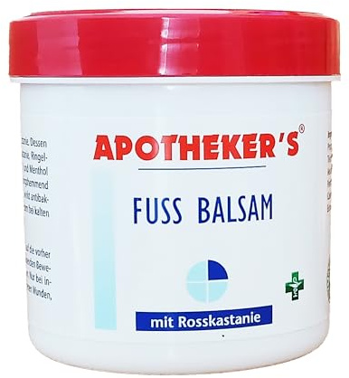 FUSS BALSAM 250ml mit Rosskastanie Fußcreme Fußbalsam Fußpflege Fuß Massage Pflege Creme 36