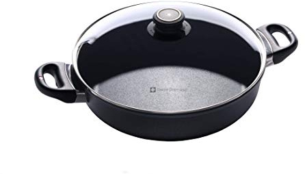 Swiss Diamond HD Classic Nonstick Induction Sauteuse w/Lid - 3.7 Qt (11)