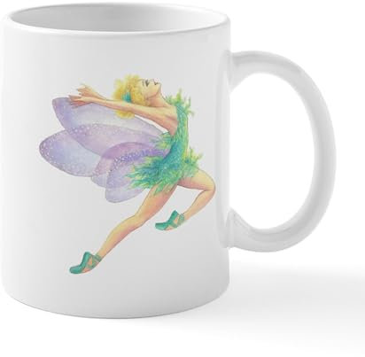 CafePress Tinkerbell Dancer Mug 11 oz (325 ml) Ceramic Coffee Mug