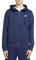 Nike Club FZ BB Felpa con Cappuccio a Zip Intera Midnight Navy/Midnight Navy/Wh S