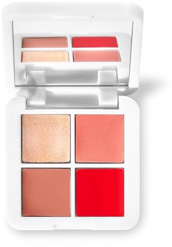 RMS Beauty Lip2Cheek Glow Quad Mini For Women Makeup