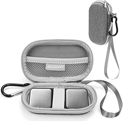 MGZNMTY Portable Hard Travel Case for AliveCor Kardia Mobile Heart Monitor Personal EKG/KardiaMobile 6-Lead Rate Monitoring Devices (Case Only)(Gray)