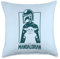 Star Wars Mandalorian & The Child Doppel-Silhouette-Kissen, 45,7 x 45,7 cm, mehrfarbig