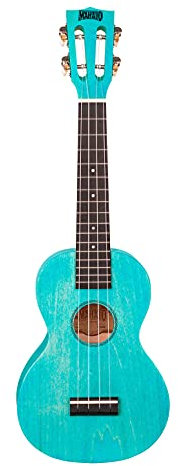 Island Series Concert Ukulele - Aqua Blue-UKULELE