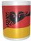 U24 Tasse Kaffeebecher Mug Cup Flagge Albanien-Deutschland