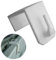 20 Ganci Decorativi per Finestre, Colore Bianco, per Decorazione o Fissaggio Aste per Tende (Scegli lo Spessore della Finestra all'Acquisto) (21