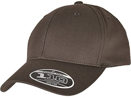 Flexfit Unisex 110 Curved Visor Snapback Baseballkappe, Dark Grey, one Size