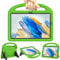 Kids Case for Samsung Galaxy Tab A8 10.5'' 2022, Mansiruyi Lightweight Shockproof Kids Friendly Case with Handle Stand for Galaxy Tablet A8 10.5 Inch (SM-X200/X205/X207) (Green)