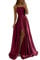 xxxiticat Damen Elegant Lange Ballkleider Satin A-Linie Hochzeitskleid Abendkleider Sexy Neckholder Spaghetti Brautkleid Kleider Lang Prinzessin Brautjungfer Kleid