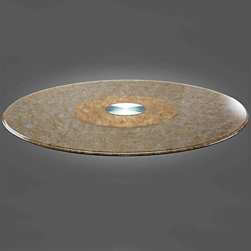 Bandeja Giratoria De Mesa para Servir con Cojinete Silencioso, Plato Giratorio Grande para Mesa De Comedor De Vidrio Templado, Plato Giratorio Lazy Susan para Trabajo Pesado para Restaurante