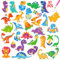 Acuiwer 31 Stück DIY 5D Diamond Painting Kinder Dinosaurier Diamant Aufkleber Kit Diamantmalerei für Kinder Geburtstags Geschenk für Jungen Mädchen (#13-Dinosaur-31Stk)