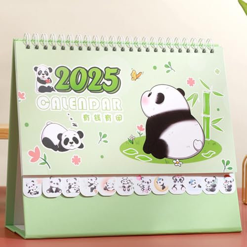 croselyu Desktop-Kalender 2024, Cartoon-Kalender, kreative Desktop-Ornamente, tragbarer kleiner Tischkalender, Monatskalender, Flip-Kalender (style5), Stil 5