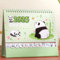 croselyu Desktop-Kalender 2024, Cartoon-Kalender, kreative Desktop-Ornamente, tragbarer kleiner Tischkalender, Monatskalender, Flip-Kalender (style5), Stil 5