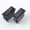 Wippschalter AC 16A 250V 3-poliger SPDT KCD3 ON-Off 3-Positions-Wippschalter rot Heizung Elektrischer Tisch-Netzschalter elektronischer Schalter (Color : One Size)