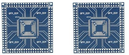 NGCG 2 adattatori da QFP/TQFP/LQFP 32/44/48/64/100/144 pin a scheda DIP Pin