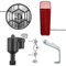 Yuyyurt Luce per Bici Bicicletta Motorizzata Generatore di Attrito per Bici Dinamo Posteriore Kit 6V 3W Accessori per Bici