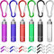ECHOBUY Mini Lampe De Poche 14-Pièce Lampe Torche Enfant Petite Lampe De Poche Led avec Porte-Clés pour Cadeau Enfant Cadeau d'invité, Noël, Randonnée, Camping, Lecture, Plein air (6 Couleur)