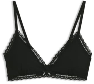 HUGO Triangle Bra with Lace Trims