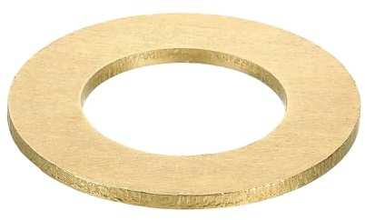 sourcing map Rondelle plate M33 en laiton 59 mm de diamètre extérieur 3 mm d'épaisseur pour vis, boulons, écrous