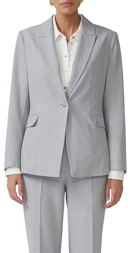 s.Oliver Taillierter Viskosemix-Blazer mit Struktur und Pattentaschen