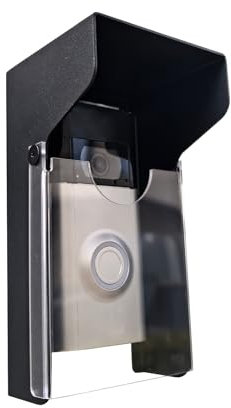 Renovieren Doorbell Regenschutz Klingel Wetterschutz,Outdoor Geeignet Video-Türklingel-Abdeckung für Glockenspiel